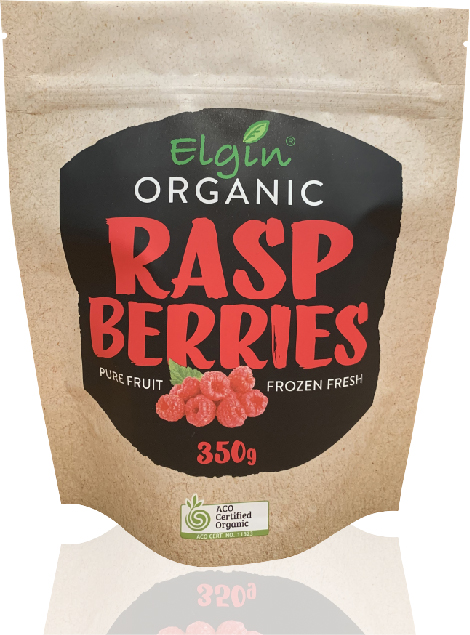 Organic Raspberries 350g – Elgin Organic